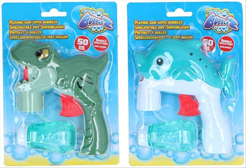 Wasserpistole mit Seifenblasen 2-in-1 45ml
