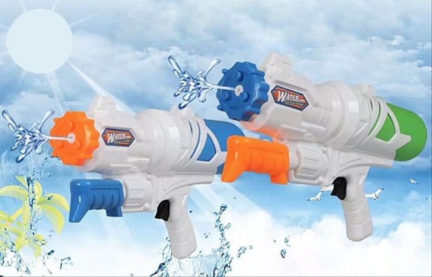 Wasserpistole PumpGun 2 ass 36x18x7.5cm