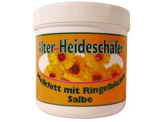 Creme Alter Heidesch&#228;fer Melkfett mit Ringelblumen Salbe 250ml