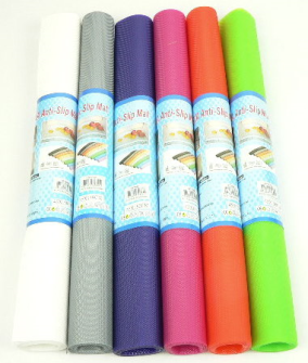 Antirutschmatte gerollt 45x150cm 6 Farben zuf&#228;llig gemischt 300g/m2