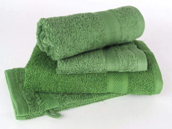 **Smooth Frottierwäsche 30x30cm Waschlappen 500gsm Tanne 100% BW (vorübergehend verminderte Qualität