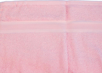 *Smooth Frottierwäsche 50x100cm Handtuch 500gsm Rosa 100% BW (vorübergehend verminderte Qualität)