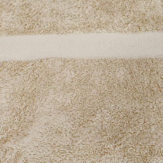 **Smooth Frottierwäsche 70x140cm Duschtuch 500gsm Sand 100% BW (vorübergehend verminderte Qualität)