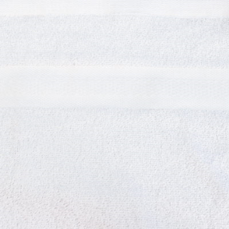 Smooth Frottierwäsche 70x140cm Duschtuch 500gsm Weiss 100% BW