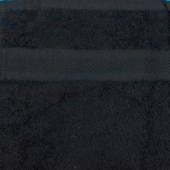 Smooth Frottierwäsche 100x200cm Saunatuch/Badetuch XXL 500gsm Schwarz 100% BW (vorübergehend vermind