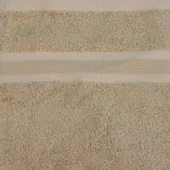 *Smooth Frottierwäsche 100x200cm Saunatuch/Badetuch XXL 500gsm Sand 100% BW (vorübergehend verminder