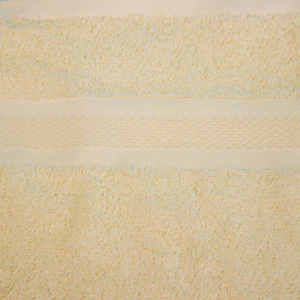 Smooth Frottierwäsche 100x200cm Saunatuch/Badetuch XXL 500gsm Vanille 100% BW (vorübergehend vermind