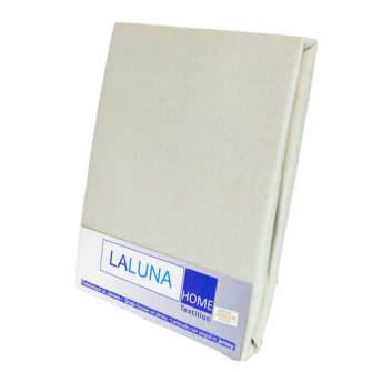 Textilion Fixleintuch-Jersey 150 gsm 90x200 cm Silber