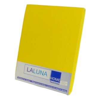 Textilion Fixleintuch-Jersey 150 gsm 90x200 cm Zitronengelb