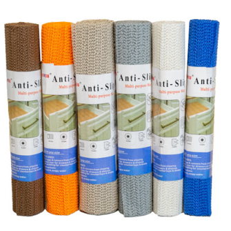 Antirutschmatte unifarben 30x150 cm 6ass