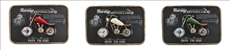 Uhr Motorrad 3ass 45x30x7cm