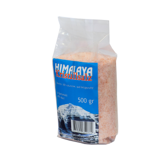 Himalaya-Speisesalz rosa fein 500g im PE-Beutel Madal Bal Eti.