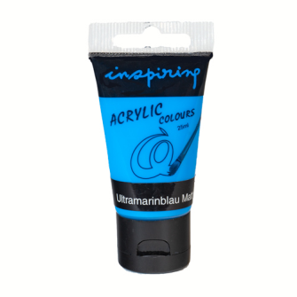 Acrylfarbe Ultramarinblau matt 25ml