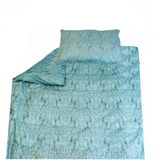 Bettgarnitur Paisley blau 160x210cm + 65x100cm 60% Cotton 40% Polyester