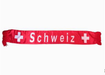 Schweiz-Schal 125cm