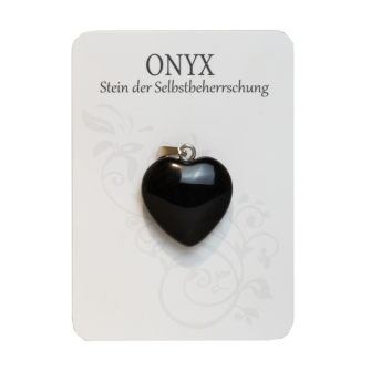 Naturedelstein Anhänger Onyx 2.2cm
