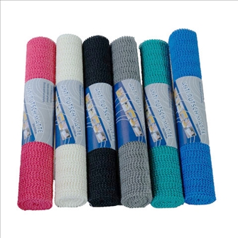 Antirutschmatte 30x150cm 6 Farben ass 24 im Display