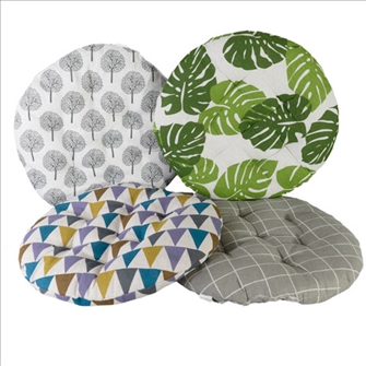 Stuhlkissen rund 40cm 4ass