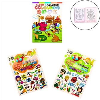 Malbuch 8 Seiten 26x19cm A4