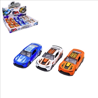 Auto Sportauto 3ass 11cm Metall im Display