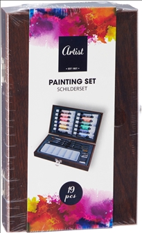 Zeichnen- und Malset 20tlg in Koffer