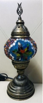 Lampe Mosaik 28x11.5cm T&#252;rkei