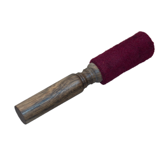 Schlegel f. Klangschalen 20cm Holz-Filz NEPAL