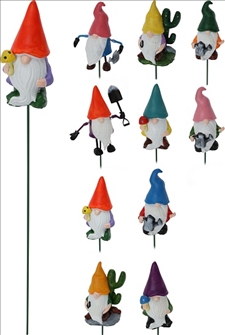 Gartenstecker Zwerg 10ass 39cm