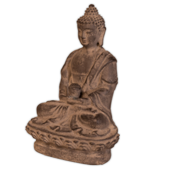 Buddha schwarz 10cm Resin, BALI