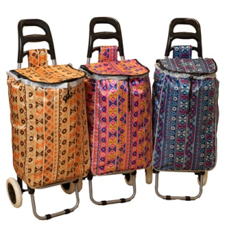 Einkaufswagen 98x34x27cm Ethnic 3ass