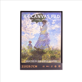 Canvas Block A4 350g/m2 10 Bl&#228;tter