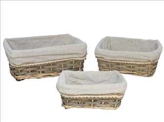 Korb 3er Set 22x29x12cm