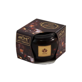 Duftkerze Arome Anti Tobacco im Glas 85g 12 Stk im Display