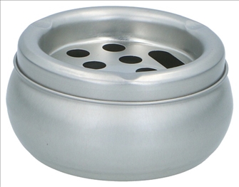 Aschenbecher 10x5cm Zinn