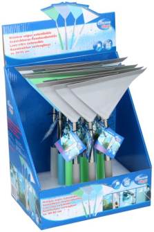 Fensterabzieher zum Ausziehen 4ass 19x30-92cm   Display