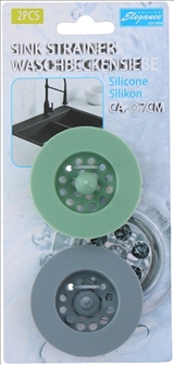Abflusssieb Spülbecken 2er Set 7cm
