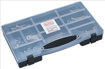 Werkzeugset Schrauben und Muttern 450tlg in PVC Box