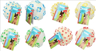 Hundespielzeug Quitschball 8ass 9cm