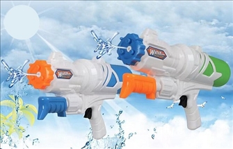 Wasserpistole PumpGun 2 ass 36x18x7.5cm