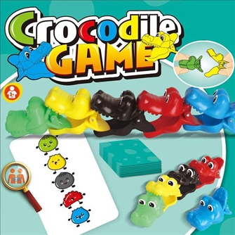 Spiel Crocodile game 21x21x4.6cm
