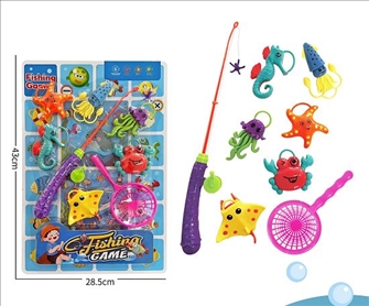 Fischer Set 8tlg im Blister 28.5x43cm 3ass
