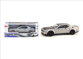 Auto Sportauto silber 32.5x14x12cm