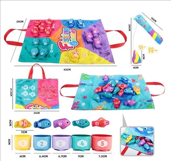 Fischli Spielset 11tlg in Stofftasche 29x43cm