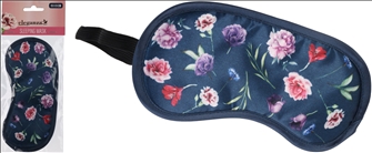 Schlafmaske Blumen 19x9cm