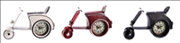 Uhr Scooter 3ass 32x8x20cm