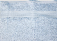 Smooth Frottierw&amp;#228;sche 100x200cm Saunatuch/Badetuch XXL 500gsm Ciel 100% BW