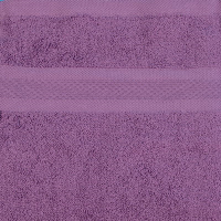 Smooth Frottierw&amp;#228;sche 100x200cm Saunatuch/Badetuch XXL 500gsm Lila 100% BW