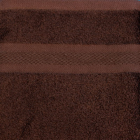 Smooth Frottierw&amp;#228;sche 100x200cm Saunatuch/Badetuch XXL 500gsm Schoko 100% BW
