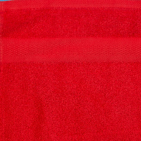 Smooth Frottierw&amp;#228;sche 100x200cm Saunatuch/Badetuch XXL 500gsm Rot 100% BW