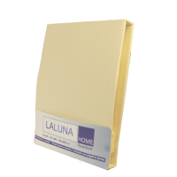 Textilion Fixleintuch-Jersey 150 gsm 90x200 cm Vanille